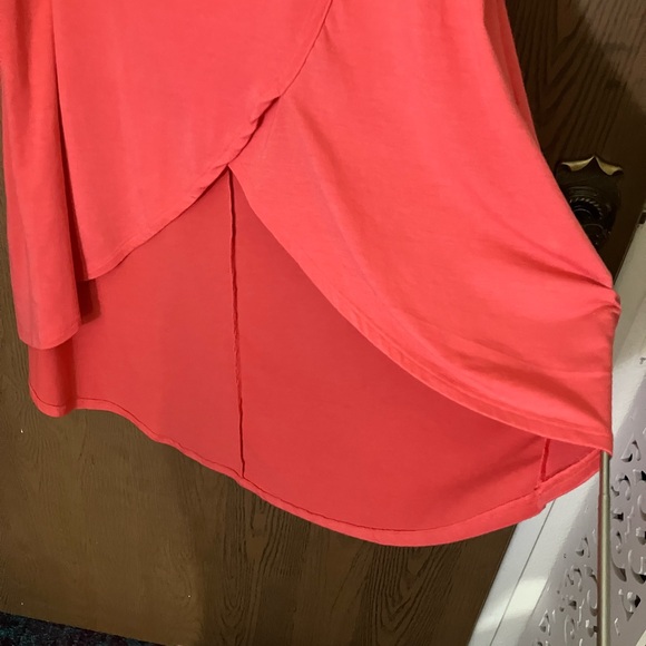 Lily-Rose Hi-low Coral Pink Maxi Skirt - Size XL - Picture 7 of 10